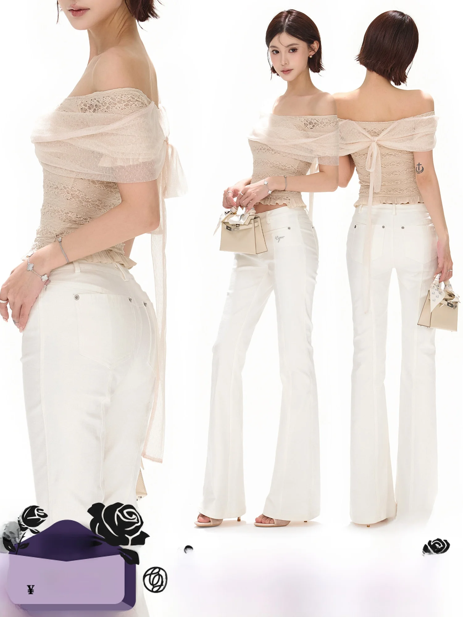 Брюки CYNR Original Design Versatile Queen с V-образным вырезом, низкой талией, облегающие, повседневные, длинные, из смесового хлопка, слегка расклешенные, для отдыха
Брюки CYNR Original Design Versatile Queen с V-образным вырезом, низкой талией, облегающие, повседневные, длинные, из смесового хлопка, слегка расклешенные, для отдыха