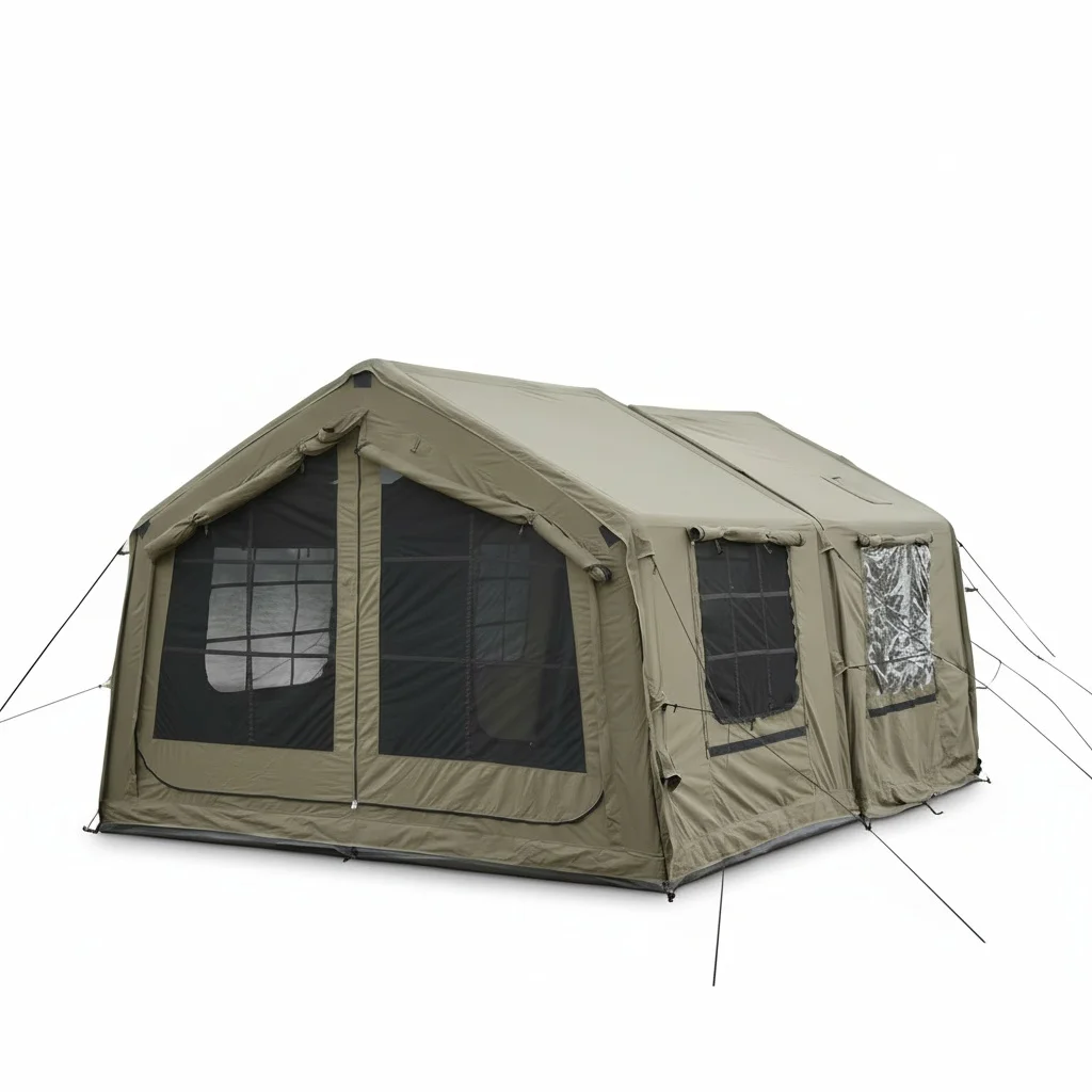 Camping Tent, 16 sq.m Poly-Cotton Glamping Air Tent, 6-8 Person Instant Setup Waterproof Four Season Family Cabin Tent
Camping Tent, 16 sq.m Poly-Cotton Glamping Air Tent, 6-8 Person Instant Setup Waterproof Four Season Family Cabin Tent