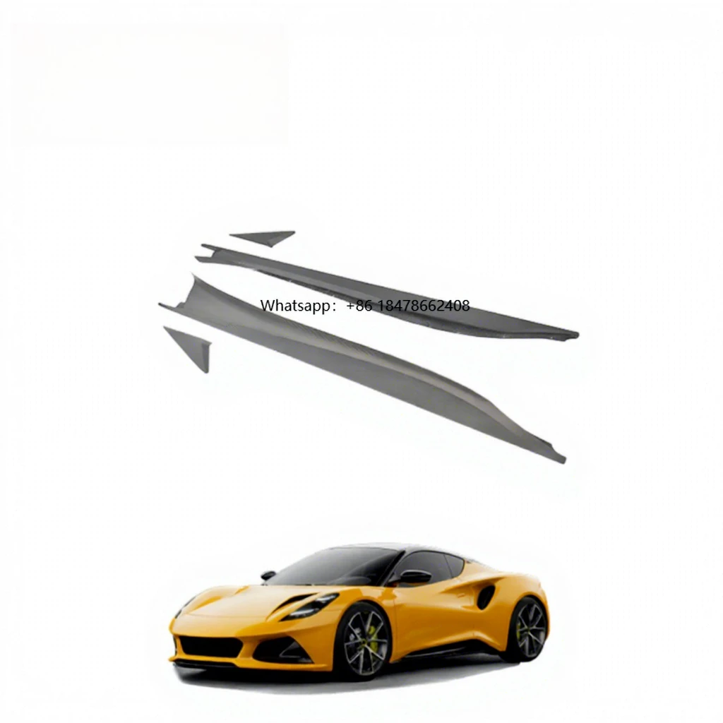 New V Style Side Skirt Dry Carbon Fiber Body Kits for Lotus Emira 2021-2024 Retrofit/Upgrade
New V Style Side Skirt Dry Carbon Fiber Body Kits for Lotus Emira 2021-2024 Retrofit/Upgrade