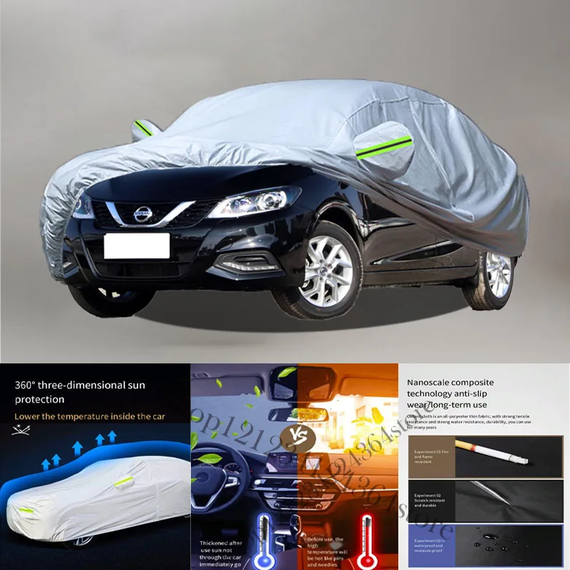 Автомобильный чехол для Nissan Tiida 210t с защитой от снега, пыли, УФ-лучей, удаления краски и дождя
Автомобильный чехол для Nissan Tiida 210t с защитой от снега, пыли, УФ-лучей, удаления краски и дождя