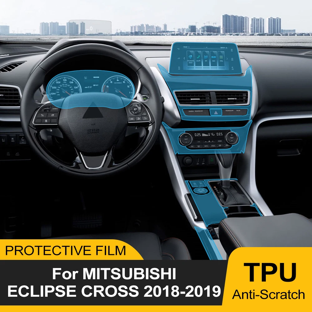 Car Interior TPU Protective Film for Mitsubishi Eclipse Cross 2018-2019 Auto Navigation Screen Gearbox Anti-Scratch PPF Sticker
Car Interior TPU Protective Film for Mitsubishi Eclipse Cross 2018-2019 Auto Navigation Screen Gearbox Anti-Scratch PPF Sticker
