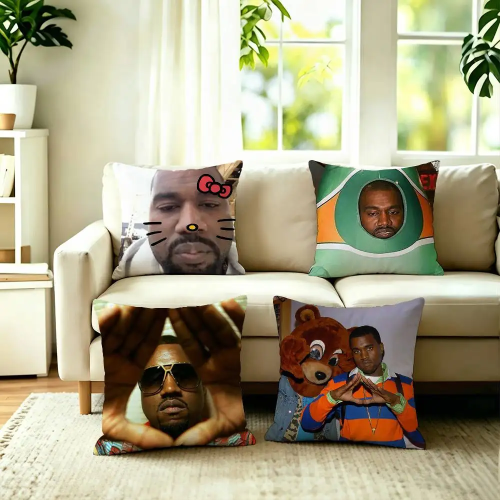Hot Singer K-Kanye West Square Double-Sided printed Pillow Case Bedroom Bedside Pillow Sofa Cushion Cover
Hot Singer K-Kanye West Square Double-Sided printed Pillow Case Bedroom Bedside Pillow Sofa Cushion Cover