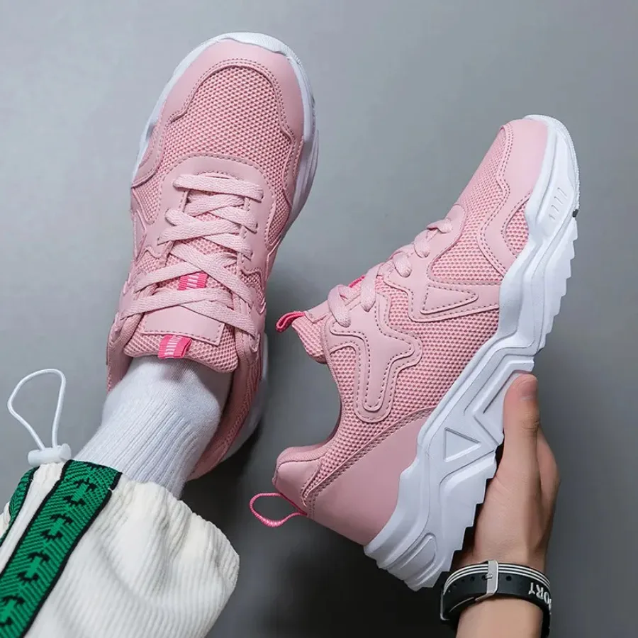 2024 Summer Men's Fashion Sneakers- Trendy Mesh Platform Shoes Breathable Chunky Sole Running Casual Kicks
2024 Summer Men's Fashion Sneakers- Trendy Mesh Platform Shoes Breathable Chunky Sole Running Casual Kicks