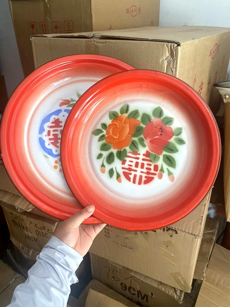 Retro Enamel Di 30cm Chien Cuisine Restaurant Tea Tray Commercial Use round ape Chinese Sle Dinnerware Plant Floral P...
Retro Enamel Di 30cm Chien Cuisine Restaurant Tea Tray Commercial Use round ape Chinese Sle Dinnerware Plant Floral P...