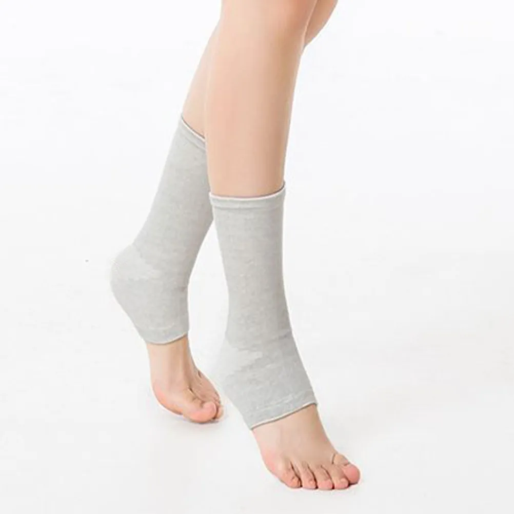 1Pair Grey Ankles Support Compression Sleeve Half Foot Design Stable Breathable Elastic Brace Sports Fitness Protection
1Pair Grey Ankles Support Compression Sleeve Half Foot Design Stable Breathable Elastic Brace Sports Fitness Protection