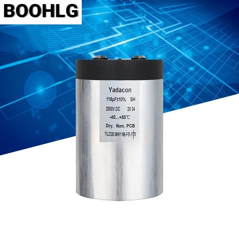 1PCS 2000V 100uF Film Capacitor 2000V 118uF 2000V 50uF 2000V 60uF 2000V 82uF
1PCS 2000V 100uF Film Capacitor 2000V 118uF 2000V 50uF 2000V 60uF 2000V 82uF