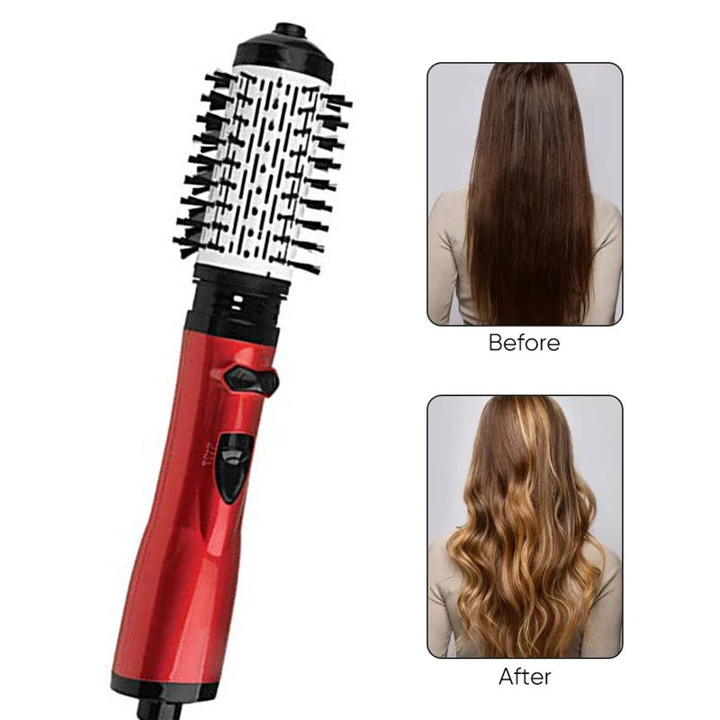 2 In 1 Salon Hair Styler Rotating Straightener Brush Blow Dryer with Scalp Massage Hair Styling Tool
2 In 1 Salon Hair Styler Rotating Straightener Brush Blow Dryer with Scalp Massage Hair Styling Tool