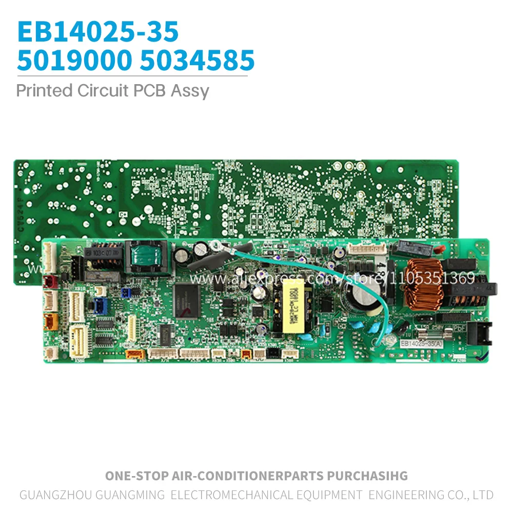Printed Circuit PCB Assy EB14025-35 Part Number 5019000 5034585 For Daikin VRV indoor Unit FXDQ15A2VEB FXDQ15P3VE New Original
Printed Circuit PCB Assy EB14025-35 Part Number 5019000 5034585 For Daikin VRV indoor Unit FXDQ15A2VEB FXDQ15P3VE New Original