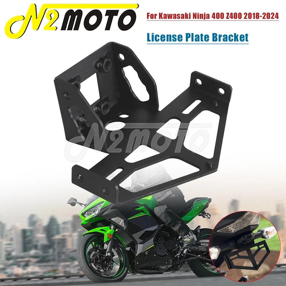 Iron License Plate Holder Motocycle Tail Tidy Number Plates Bracket Fender Eliminator Kit For Kawasaki Ninja Z400 400 2018-2024
Iron License Plate Holder Motocycle Tail Tidy Number Plates Bracket Fender Eliminator Kit For Kawasaki Ninja Z400 400 2018-2024