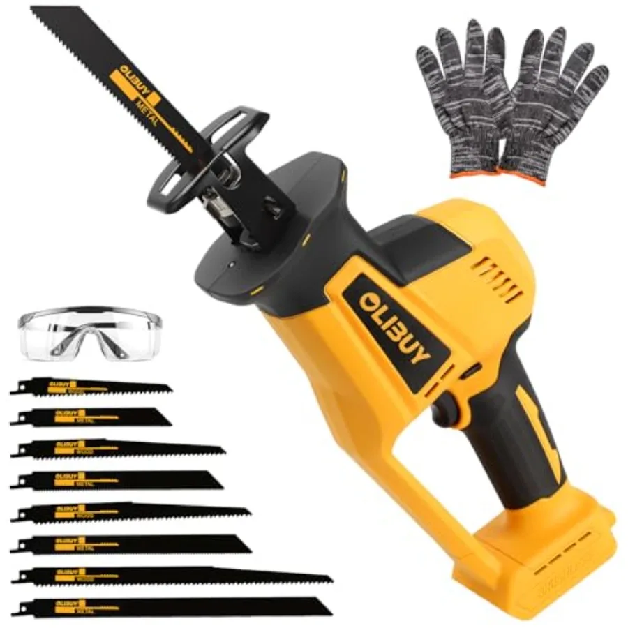 Reciprocating Saw for Dw 20V Battery Battery Not Included Cordless Sawzall with 8 Blades 0-3000SPM Variable Speed Cordless Reci
Reciprocating Saw for Dw 20V Battery Battery Not Included Cordless Sawzall with 8 Blades 0-3000SPM Variable Speed Cordless Reci