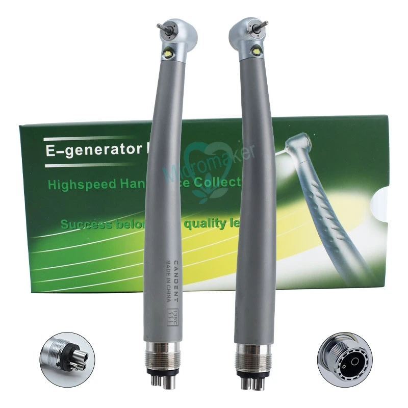 Dental High Speed Handpiece LED E-generator Push Button Air Turbine Triple Water Spray Hand piece 2/4 Holes Optional
Dental High Speed Handpiece LED E-generator Push Button Air Turbine Triple Water Spray Hand piece 2/4 Holes Optional