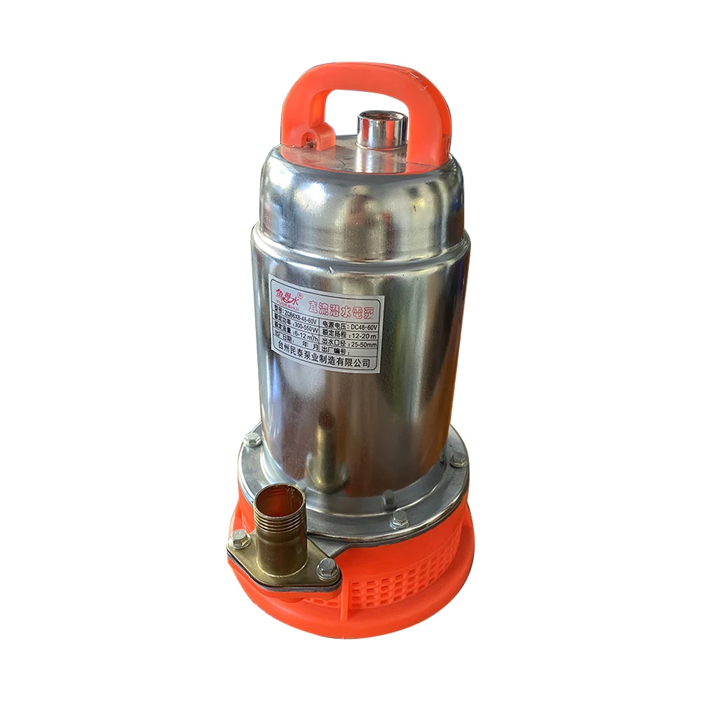 ZQB-25-48V 290W DC Submersible Pump High Pressure Stainless Steel Food Use OEM Customization
ZQB-25-48V 290W DC Submersible Pump High Pressure Stainless Steel Food Use OEM Customization