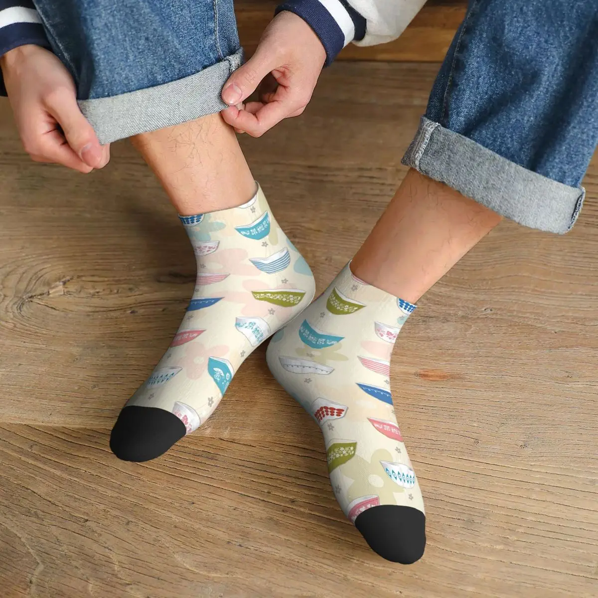 Винтажные носки с мисками из пирекса, супер мягкие чулки в стиле Харадзюку, всесезонные носки, аксессуары для унисекс, рождественские подарки 
Винтажные носки с мисками из пирекса, супер мягкие чулки в стиле Харадзюку, всесезонные носки, аксессуары для унисекс, рождественские подарки