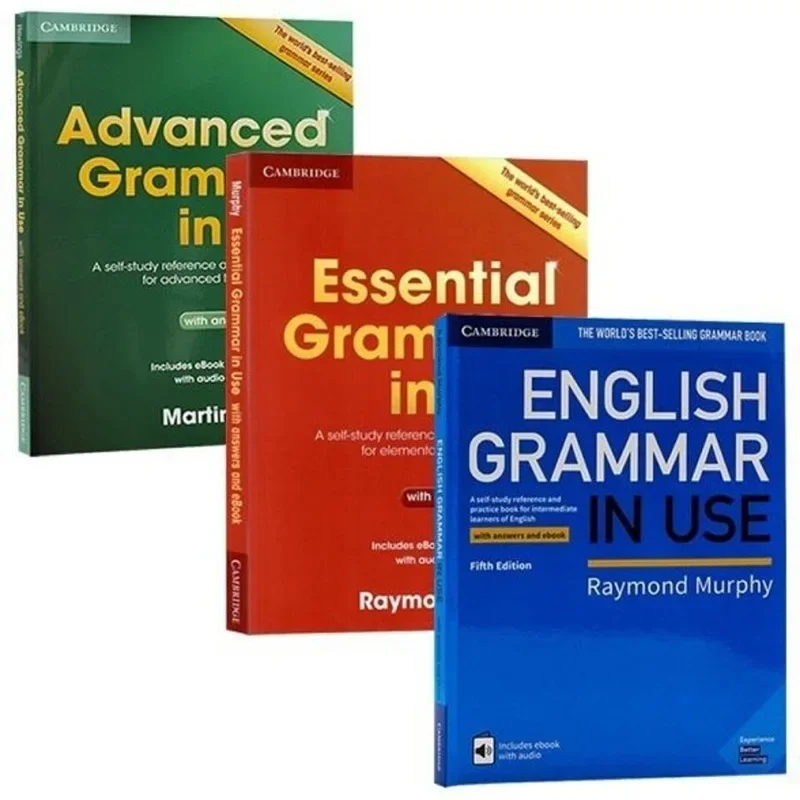 3 Books Cambridge Essential Advanced English Grammar in Use Collection Books
3 Books Cambridge Essential Advanced English Grammar in Use Collection Books