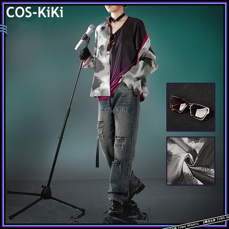 COS-KiKi Vtuber Watarai Hibari Band Wear Новая одежда игровой костюм крутой красивый косплей костюм Хэллоуин вечерние наряд для ролевых игр
COS-KiKi Vtuber Watarai Hibari Band Wear Новая одежда игровой костюм крутой красивый косплей костюм Хэллоуин вечерние наряд для ролевых игр