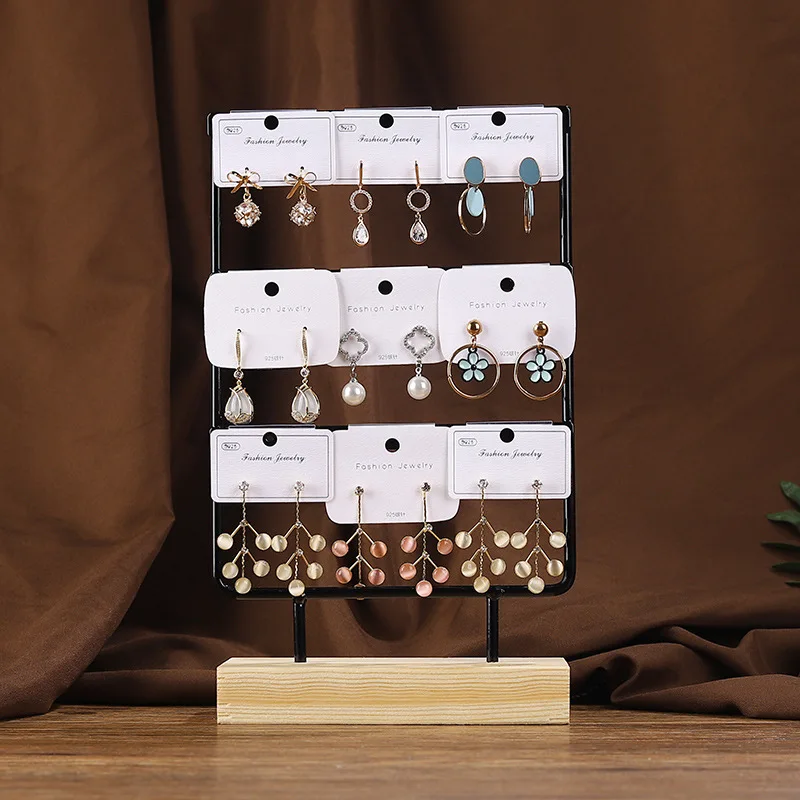 Earrings Display Stand Stable Jewelry Storage Rack Counter Showcase Props Space Saving Bracelet Pendant Stand For Counter
Earrings Display Stand Stable Jewelry Storage Rack Counter Showcase Props Space Saving Bracelet Pendant Stand For Counter