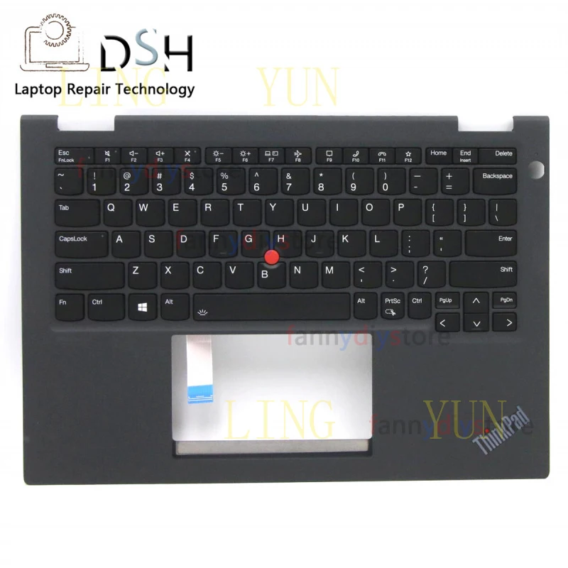 Z 5M11C18595 for Lenovo ThinkPad X13 Yoga Gen 2 3 Palmrest Keyboard Bezel US WWAN
Z 5M11C18595 for Lenovo ThinkPad X13 Yoga Gen 2 3 Palmrest Keyboard Bezel US WWAN