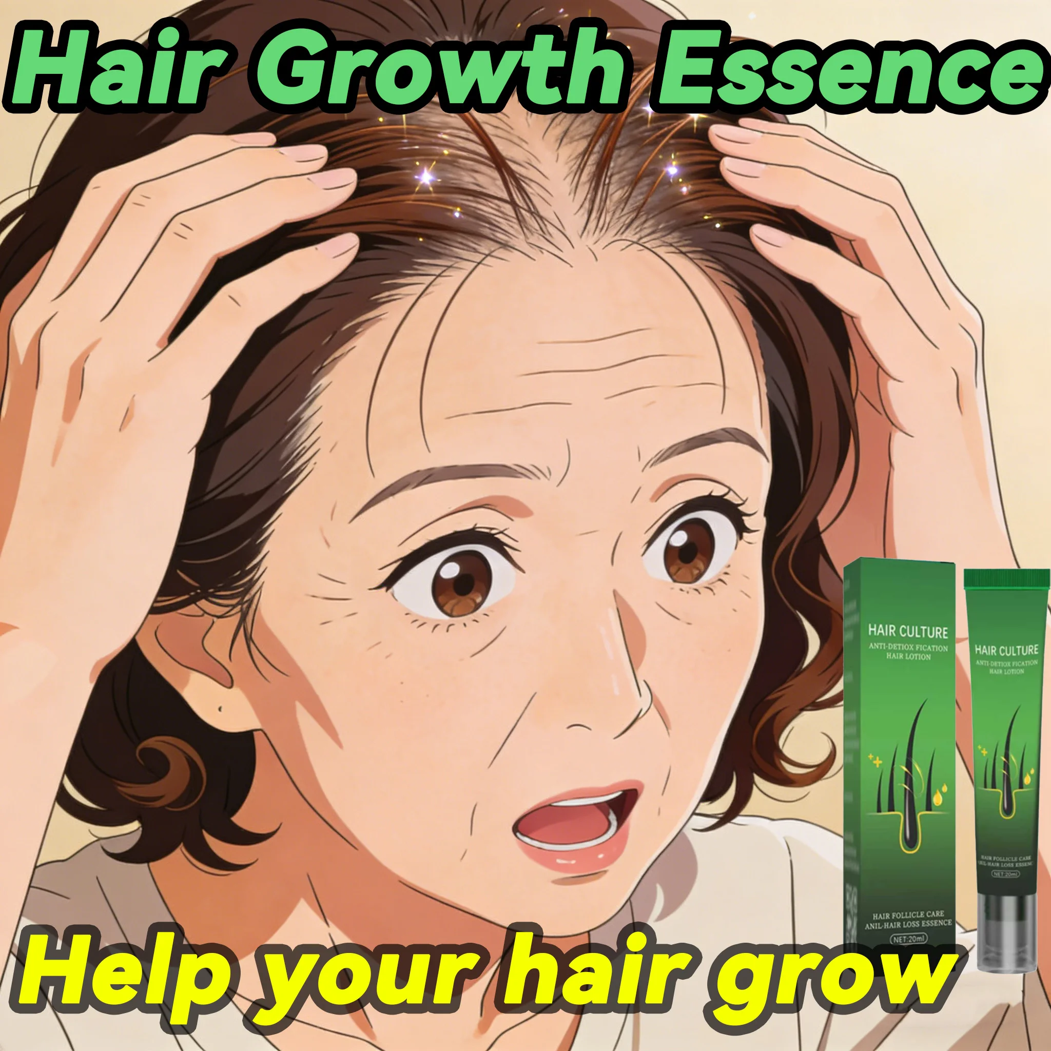 Эссенция для укрепления волос и ухода за корнями, массажа кожи головы, уменьшения выпадения и роста густых волос 2026
Эссенция для укрепления волос и ухода за корнями, массажа кожи головы, уменьшения выпадения и роста густых волос 2026