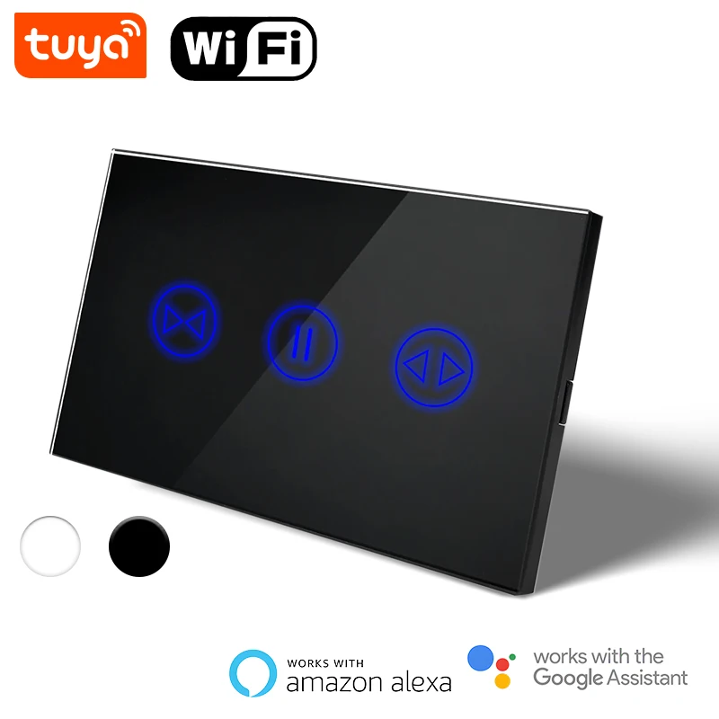 VOVOWAY tuya US smart wifi wall touch curtain switch,motorized Roller Blinds Shutter Switch,app,google home,aleax control
VOVOWAY tuya US smart wifi wall touch curtain switch,motorized Roller Blinds Shutter Switch,app,google home,aleax control