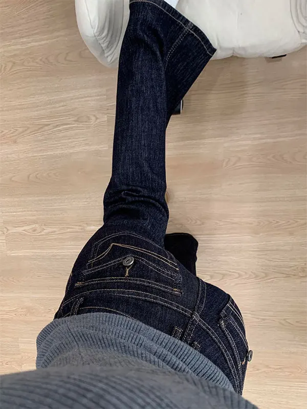 Low Waist Bell Bottom Jeans Women's Spring Autumn Loose Fit High Slit Denim Pants Retro Style Embroidery Detailing Casual Wear
Low Waist Bell Bottom Jeans Women's Spring Autumn Loose Fit High Slit Denim Pants Retro Style Embroidery Detailing Casual Wear