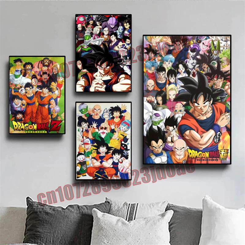 Classic Anime Dragon Ball Goku Vegeta Multiplayer Collection HD Poster Frameless Art Canvas Painting Home Accessories Best Gift
Classic Anime Dragon Ball Goku Vegeta Multiplayer Collection HD Poster Frameless Art Canvas Painting Home Accessories Best Gift
