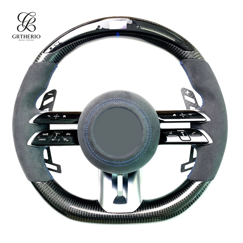 Suitable for Mercedes-Benz A-Class, C-Class, E-Class, GLA, GLC, GLB, GLE, Little Dragonfly Carbon Fiber LD Modified Steering Whe
Suitable for Mercedes-Benz A-Class, C-Class, E-Class, GLA, GLC, GLB, GLE, Little Dragonfly Carbon Fiber LD Modified Steering Whe