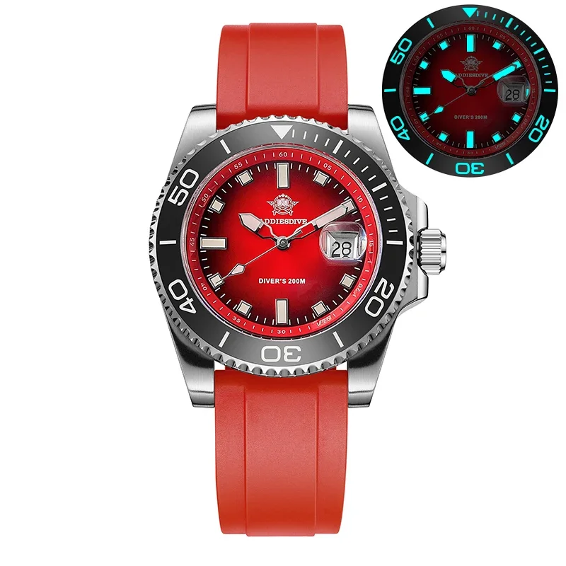 ADDIESDIVE Male reloj hombre Simple Men's Watch Super Luminous Quartz Wristwatch Stainless steel 200M Waterproof Watches AD2089
ADDIESDIVE Male reloj hombre Simple Men's Watch Super Luminous Quartz Wristwatch Stainless steel 200M Waterproof Watches AD2089
