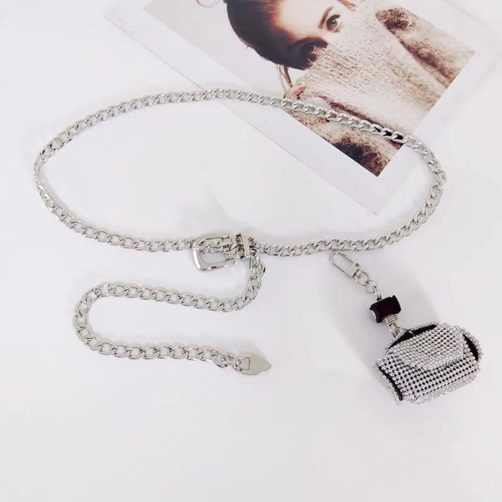 Fashion Korean Style Metal Waist Chain Detachable PU Women Waist Bag Purse Silver Waistband Women Belt Female
Fashion Korean Style Metal Waist Chain Detachable PU Women Waist Bag Purse Silver Waistband Women Belt Female