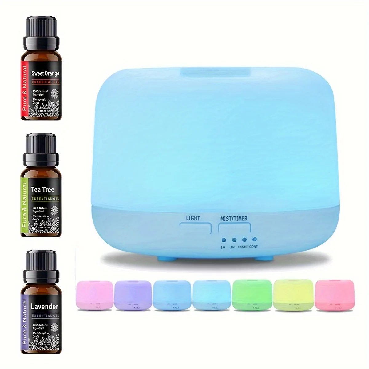 Air Humidifier 10.14oz Oil Diffuser Mist Maker With 3 Oils Home Scent Diffuser Perfume
Air Humidifier 10.14oz Oil Diffuser Mist Maker With 3 Oils Home Scent Diffuser Perfume