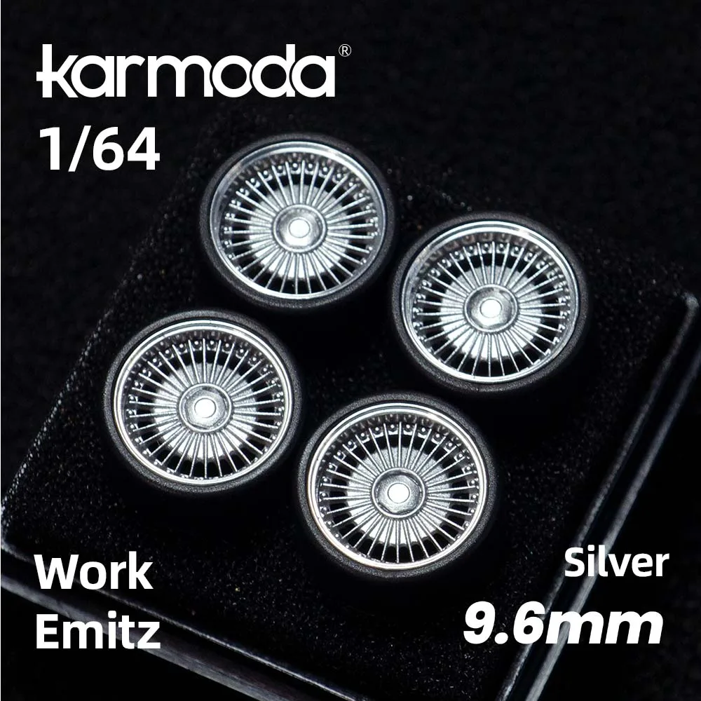 Karmoda 1:64 wheels hub model is suitable for hotwheel MINIGT rubber tires of 10.6mm Work Emitz
Karmoda 1:64 wheels hub model is suitable for hotwheel MINIGT rubber tires of 10.6mm Work Emitz