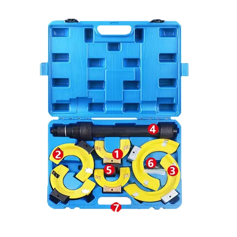 Powerful Spring Dumper Extractor Replaceable Shock Absorb Tools Strong Shock Absorber Spring Compressor Set
Powerful Spring Dumper Extractor Replaceable Shock Absorb Tools Strong Shock Absorber Spring Compressor Set