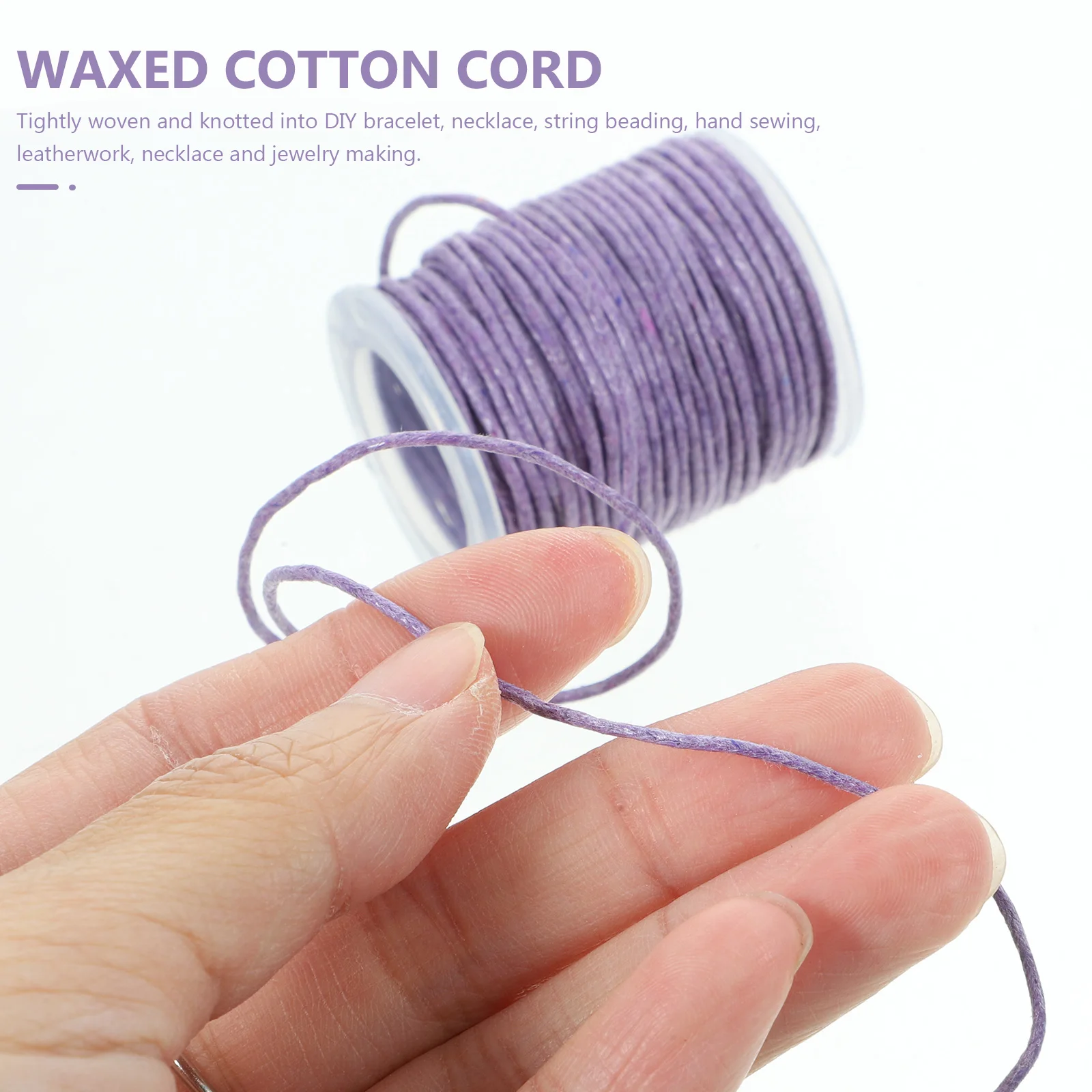 10 Rolls Waxed Cotton Cord 1mm 10M Random Color Durable Soft DIY Bracelet Necklace Making Wax Accessories
10 Rolls Waxed Cotton Cord 1mm 10M Random Color Durable Soft DIY Bracelet Necklace Making Wax Accessories
