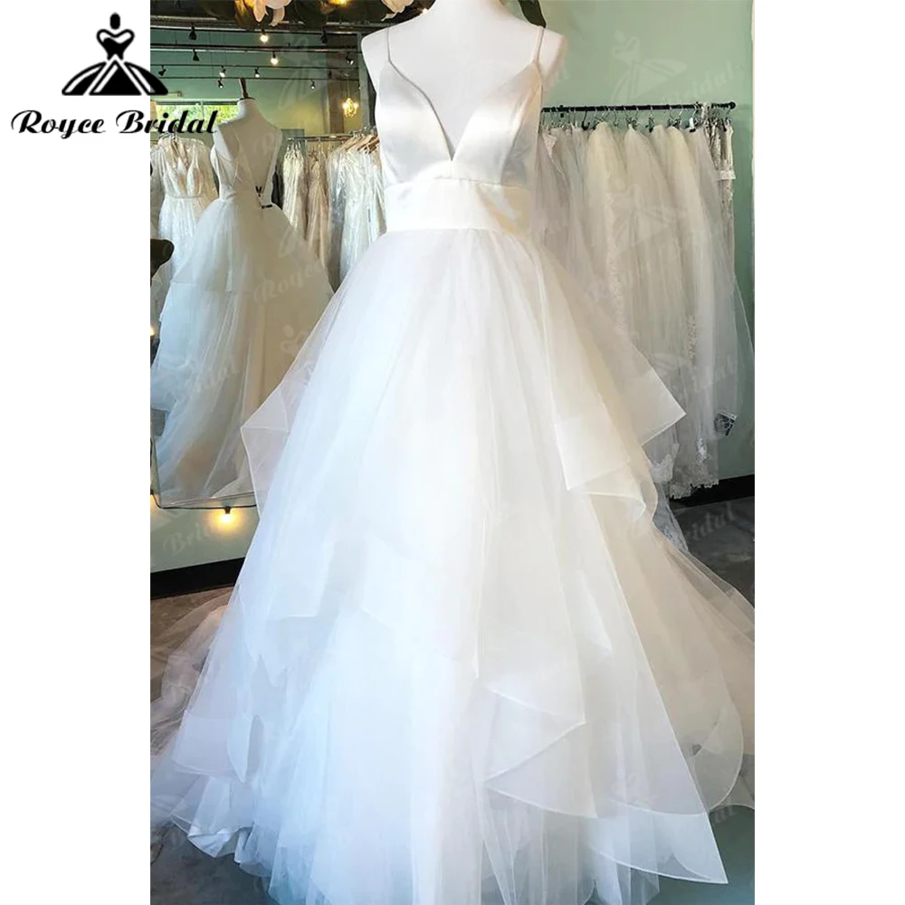 Plus Size A-line Bridal Dress Simple Wedding Dresses Satin Ladies 2023 Bride Gown robe de mariage Long Spaghetti Strap
Plus Size A-line Bridal Dress Simple Wedding Dresses Satin Ladies 2023 Bride Gown robe de mariage Long Spaghetti Strap