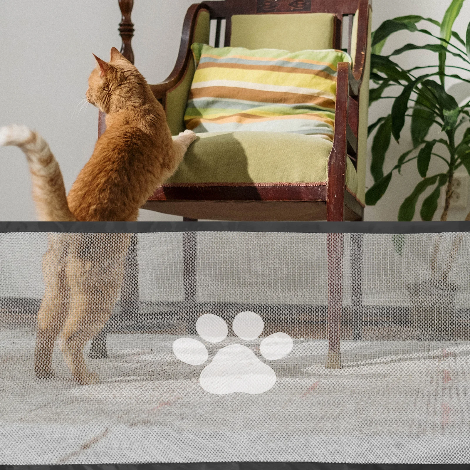 Pet Isolation Fence Cat Gates for Doorways No Climb Folding Car Barriers Dogs Cloth Bed
Pet Isolation Fence Cat Gates for Doorways No Climb Folding Car Barriers Dogs Cloth Bed