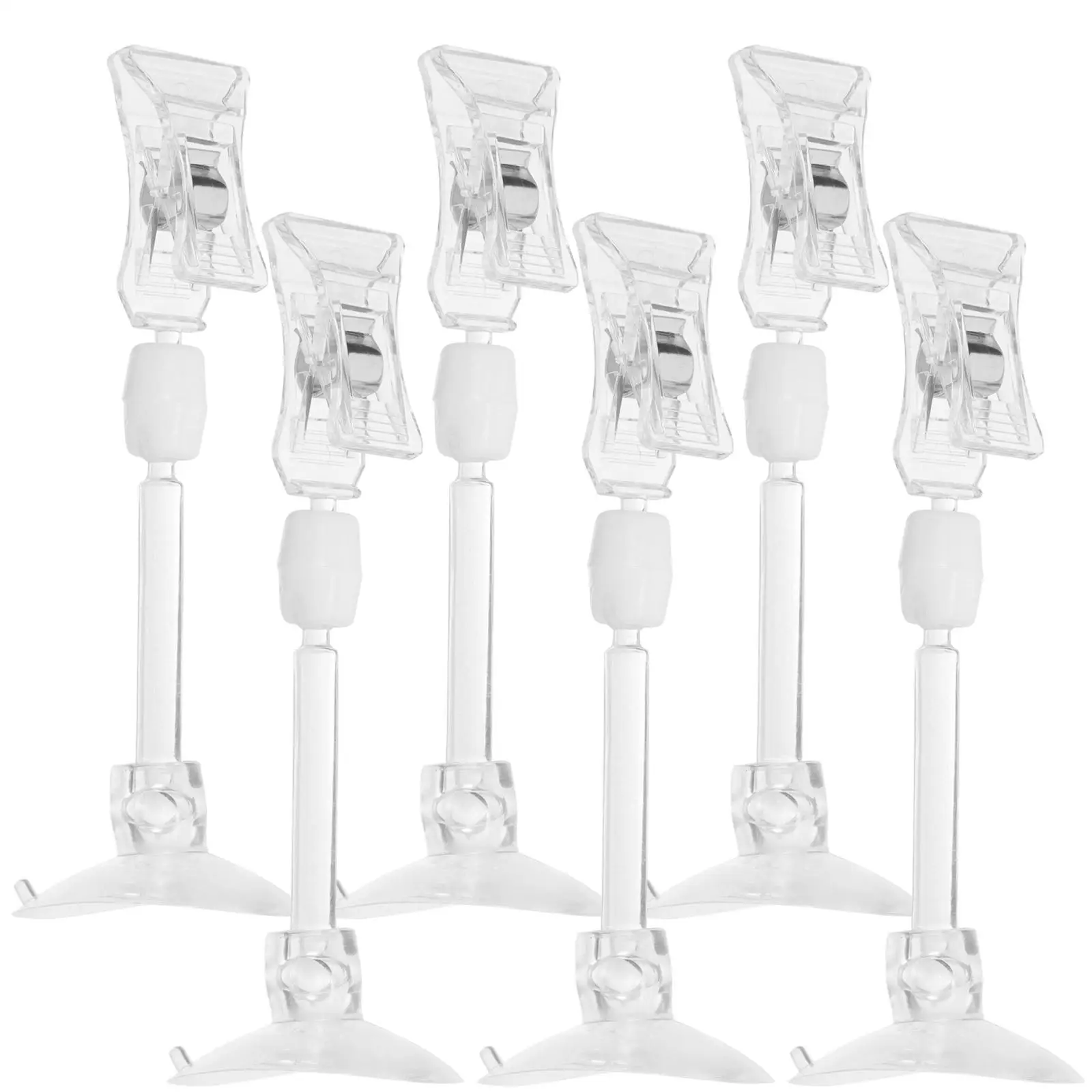 6pcs Fish Tank Veggie Clamp Suction Cup Plastic Feeding Tools Aquarium Fodder Holder Stable Design Gifts for Fish Lovers
6pcs Fish Tank Veggie Clamp Suction Cup Plastic Feeding Tools Aquarium Fodder Holder Stable Design Gifts for Fish Lovers