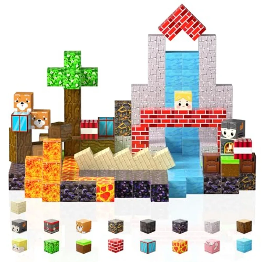 100 PCS Building Blocks, 3D Construction Build Toys, STEM Sensory Building Cubes Gifts for Valentines Day, Easter Basket Stuffe
100 PCS Building Blocks, 3D Construction Build Toys, STEM Sensory Building Cubes Gifts for Valentines Day, Easter Basket Stuffe
