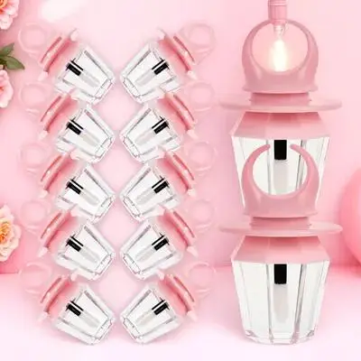 12pcs Empty Gloss Reusable Balm Containers Ring Shape Design Portable Diy Lipstick Holder Plastic Tube For Lip Oil
12pcs Empty Gloss Reusable Balm Containers Ring Shape Design Portable Diy Lipstick Holder Plastic Tube For Lip Oil