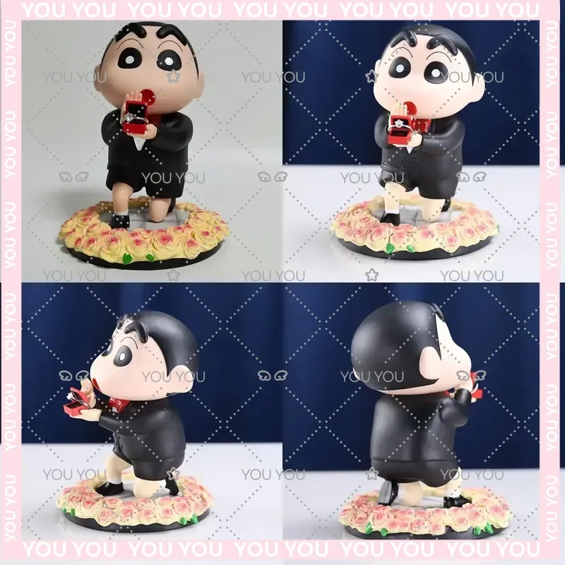 18cm Anime Figure for Crayon Shin-chan Nohara Shinnosuke Creative Statue Proposal Decoration Collection Action Figure Model
18cm Anime Figure for Crayon Shin-chan Nohara Shinnosuke Creative Statue Proposal Decoration Collection Action Figure Model