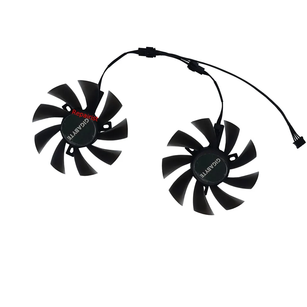2Pcs/Set,PLD09210S12HH,85MM,DIY GPU Cooler Fan,For GIGABYTE GTX 1070Ti 1060 GTX1050 AORUS RX580 570 480,Graphics Card Cooling
2Pcs/Set,PLD09210S12HH,85MM,DIY GPU Cooler Fan,For GIGABYTE GTX 1070Ti 1060 GTX1050 AORUS RX580 570 480,Graphics Card Cooling