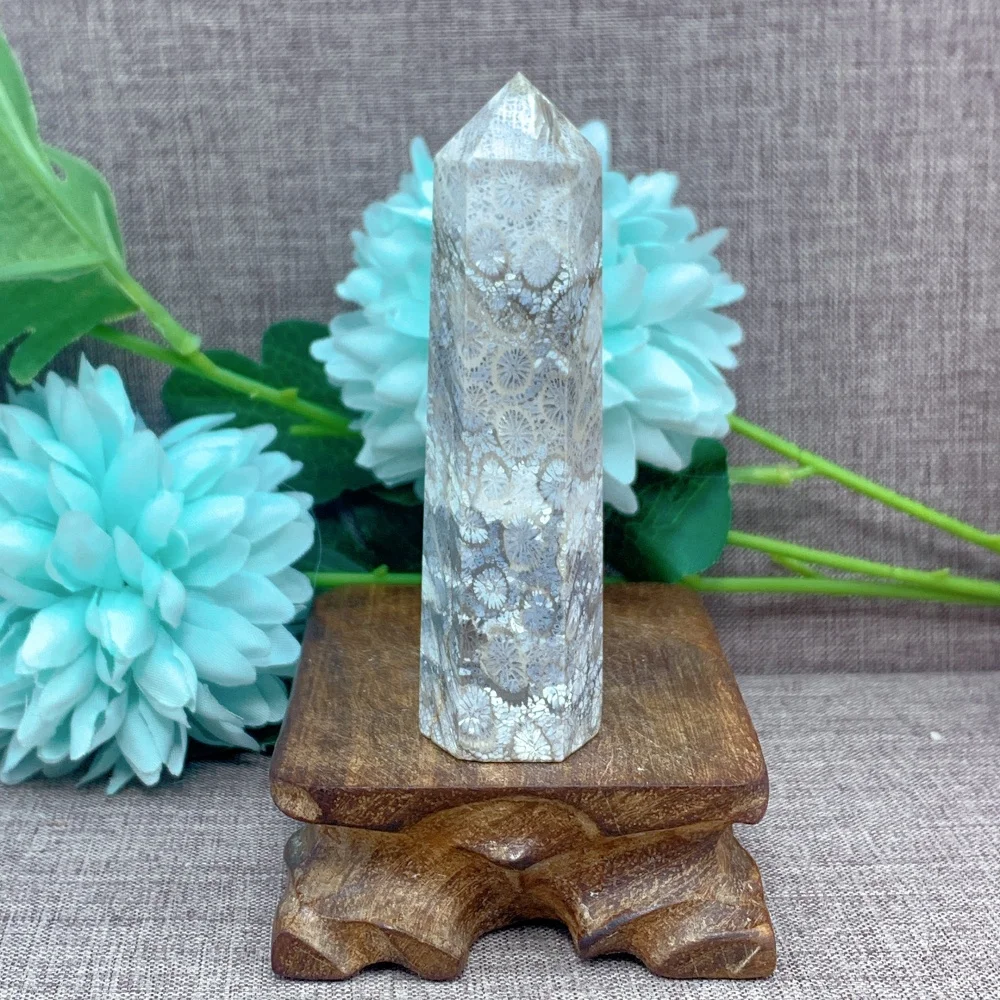 Quartz Stone Natural Coral Jade Chrysanthemum Stone Tower Point Healing Energy Perfect Home Decoration Gift
Quartz Stone Natural Coral Jade Chrysanthemum Stone Tower Point Healing Energy Perfect Home Decoration Gift