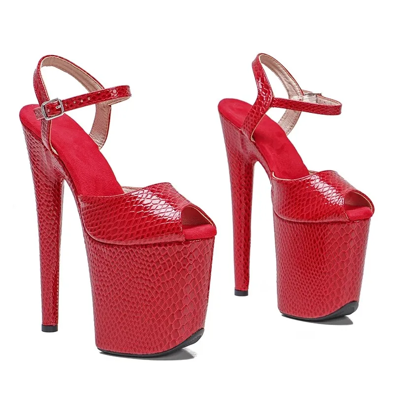 Women Fashion 20CM/8inches PU Upper Plating Platform Sexy High Heels Sandals Pole Dance Shoes 158
Women Fashion 20CM/8inches PU Upper Plating Platform Sexy High Heels Sandals Pole Dance Shoes 158
