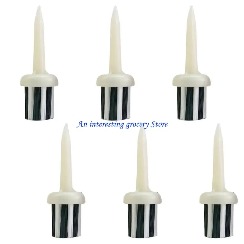 652D Golf Tees Brush Type, 6pcs Golf Brush Tees Low Resistance More Distance Consistent Height Tees for Golf Driver Training
652D Golf Tees Brush Type, 6pcs Golf Brush Tees Low Resistance More Distance Consistent Height Tees for Golf Driver Training