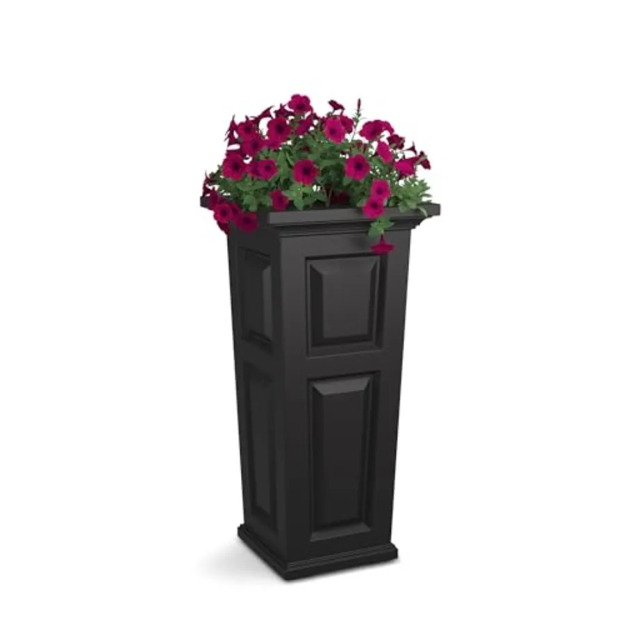 Nantucket 32-Inch Tall Planter Self-Watering Weather-Resistant Polyresin Planter for Flowers Gray Durable Outdoor Design for Pa
Nantucket 32-Inch Tall Planter Self-Watering Weather-Resistant Polyresin Planter for Flowers Gray Durable Outdoor Design for Pa