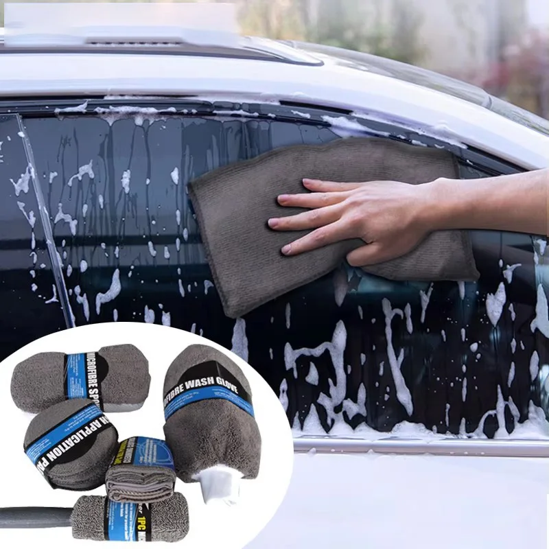 Car Wash Accessories 9pcs Car Wash Cleaning Kits Microfiber Towels Blush Sponge Wash Glove Polish Care Applicator Pads
Car Wash Accessories 9pcs Car Wash Cleaning Kits Microfiber Towels Blush Sponge Wash Glove Polish Care Applicator Pads