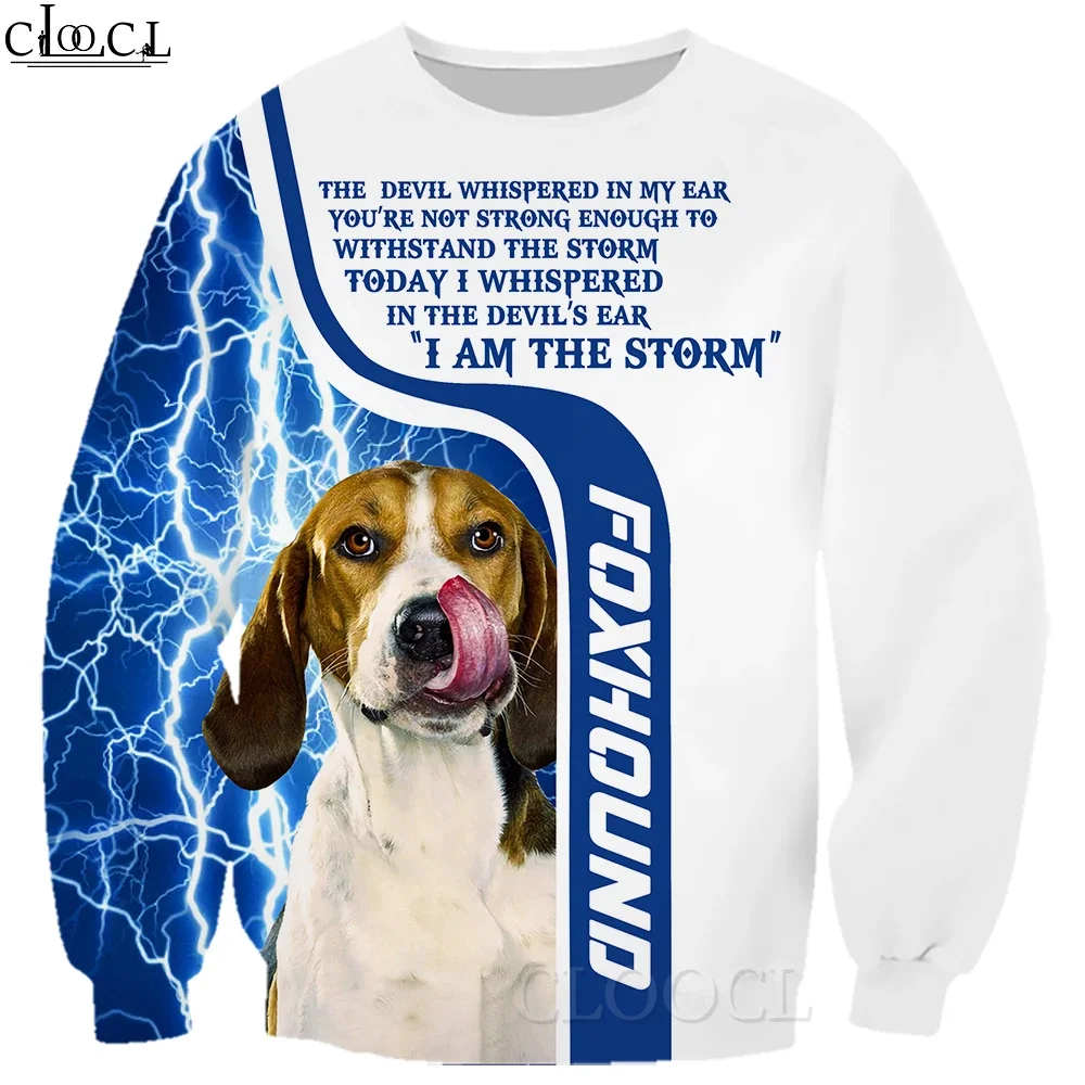 HX Funny Foxhound Thunder Storm 3D Printed Animal Dog Sweatshirts Hoodie Zipper Coats Men Sportwear Boys Girls Streetwear
HX Funny Foxhound Thunder Storm 3D Printed Animal Dog Sweatshirts Hoodie Zipper Coats Men Sportwear Boys Girls Streetwear