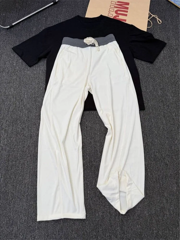 Cleanfit Ice Silk Men's Casual Pants Summer Drapey Loose Fit Spor Straight Leg Trousers Qui Dry Faionable Brand
Cleanfit Ice Silk Men's Casual Pants Summer Drapey Loose Fit Spor Straight Leg Trousers Qui Dry Faionable Brand