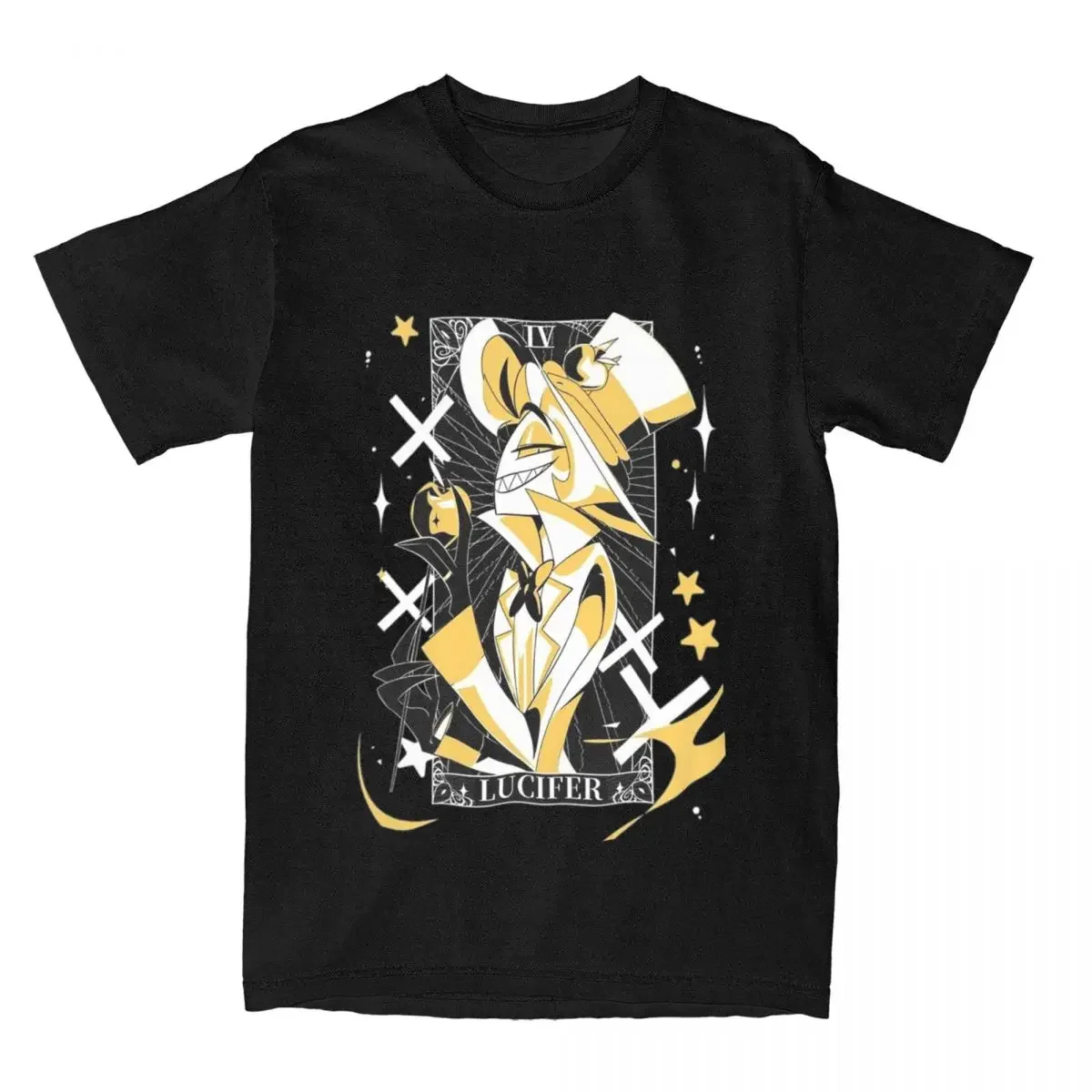 Lucifer Morningstar Hazbins Hotels Men's T Shirts Fashion Tee Shirt Short Sleeve Round Neck T-Shirt Cotton New Arrival Tops
Lucifer Morningstar Hazbins Hotels Men's T Shirts Fashion Tee Shirt Short Sleeve Round Neck T-Shirt Cotton New Arrival Tops