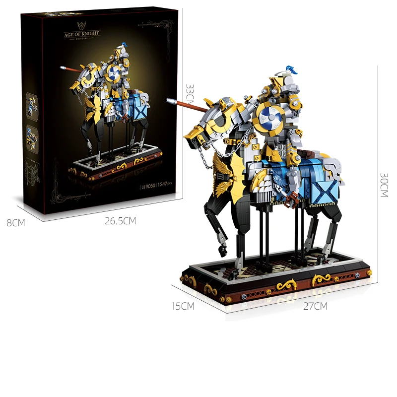 MOC Building Blocks Toys Set: Medieval Knight Desktop Creative Ornament, Model Assembly Puzzle Toys, Adult Birthday Gift
MOC Building Blocks Toys Set: Medieval Knight Desktop Creative Ornament, Model Assembly Puzzle Toys, Adult Birthday Gift