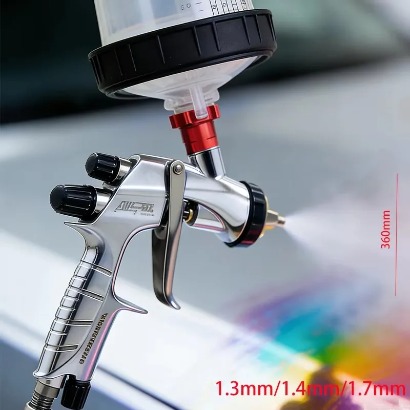 Professional HVLP Spray Kit for Automotive Refinishing - High Precision Atomization Ergonomic Grip with Disposable Mixing Cu
Professional HVLP Spray Kit for Automotive Refinishing - High Precision Atomization Ergonomic Grip with Disposable Mixing Cu