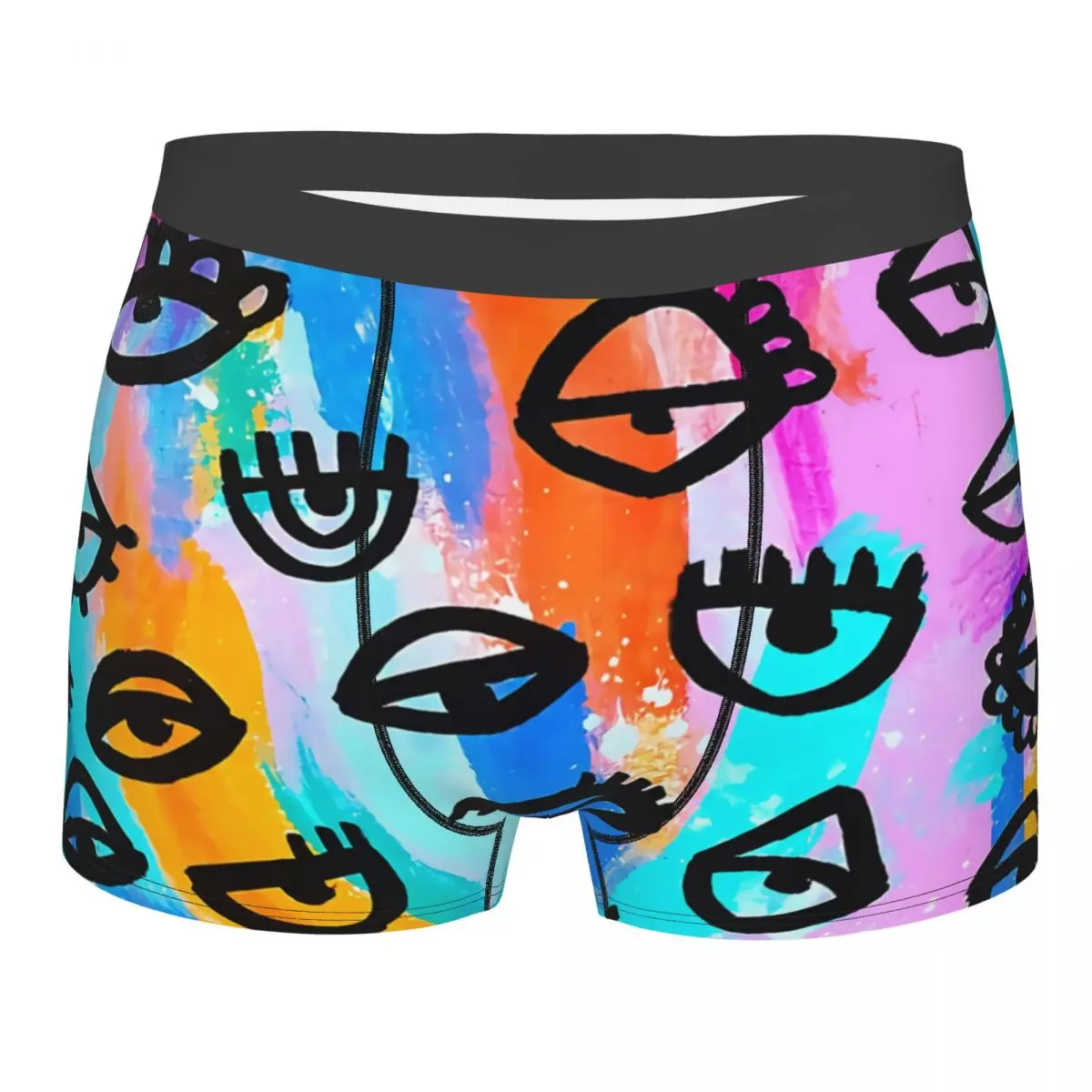 Eyes Art I See You Man's Boxer Briefs Highly Breathable Underpants High Quality Print Shorts Birthday Gifts
Eyes Art I See You Man's Boxer Briefs Highly Breathable Underpants High Quality Print Shorts Birthday Gifts